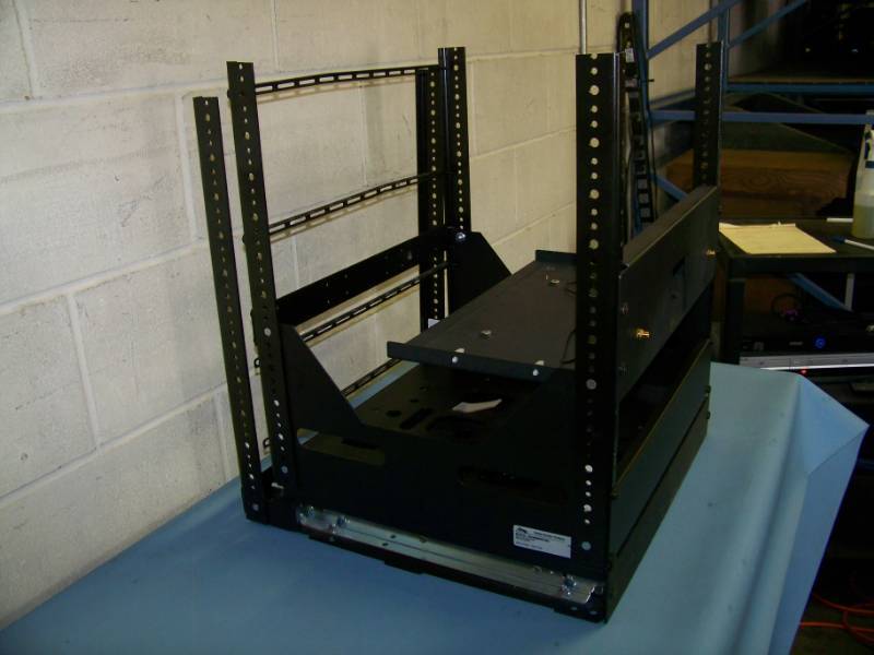 lot 36 image: Middle Atlantic, Audio  Video Equipment  Component Rack with Slide Out  Rotating Base