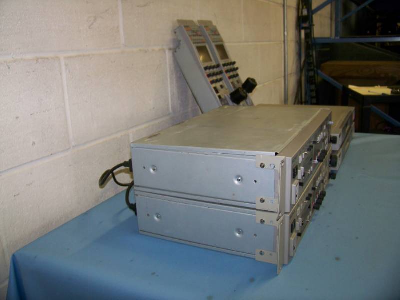 lot 100 image: (2) Sony, Camera Control Units, (2) Sony, Digital Scan Converters and (2) Sony, Remote Control Panels