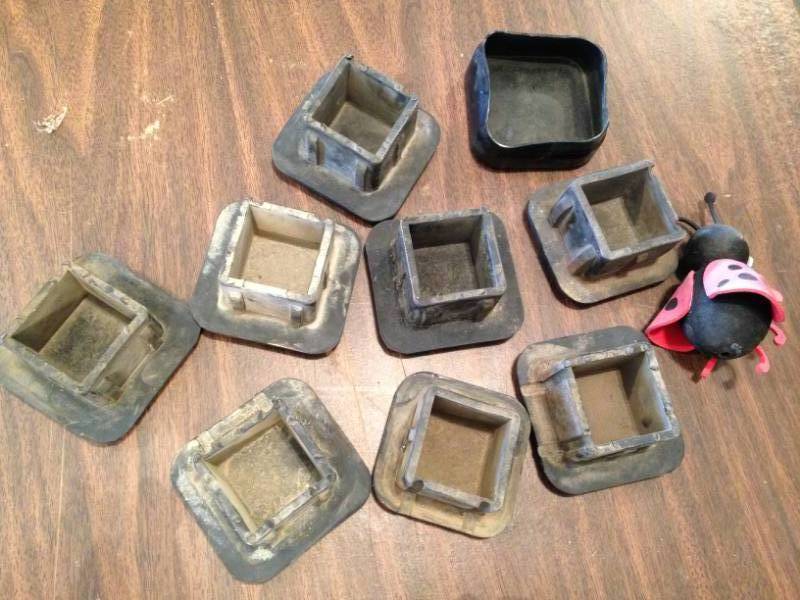 lot 17 image: 9 Hitch receiver covers (Toyota, Rigid)