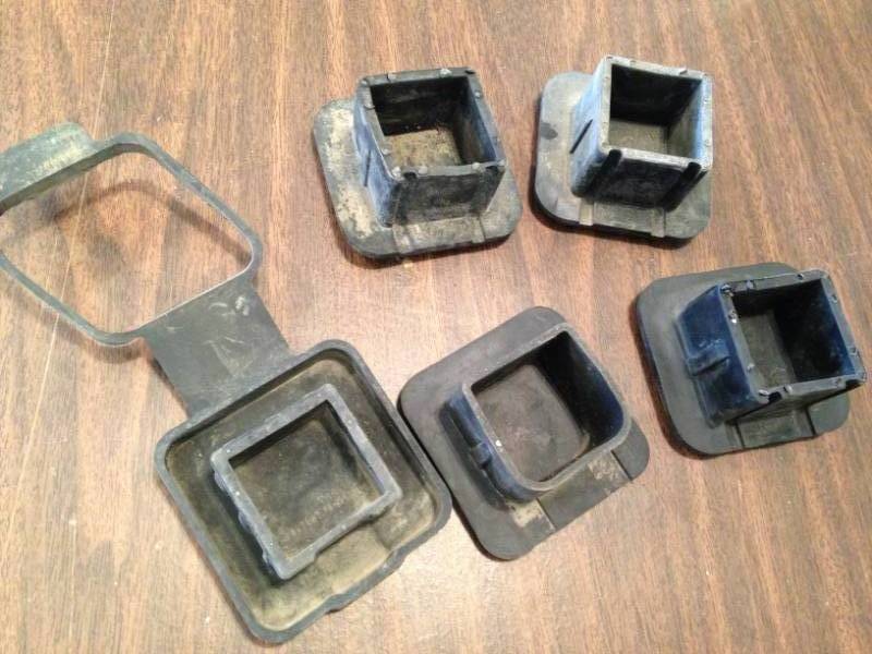 lot 22 image: 5 Hitch receiver covers (Lexus)