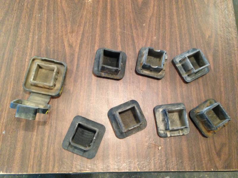 lot 36 image: 8 Truck Hitch receiver covers (Honda, Hyundai)