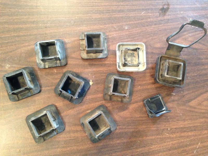lot 41 image: 10 Hitch receiver covers (Reese Towpower)