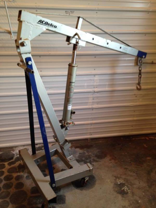 2 Ton Engine Hoist Ac Delco Automotive Mechanic Shop