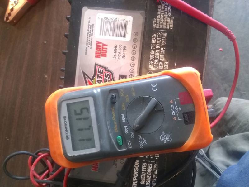 lot 51 image: 12 V Auto Battery (CCA 9050 #1)