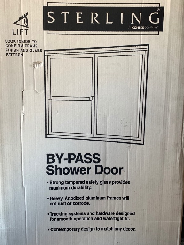 lot 1 image: Sterling Bypass Shower Door