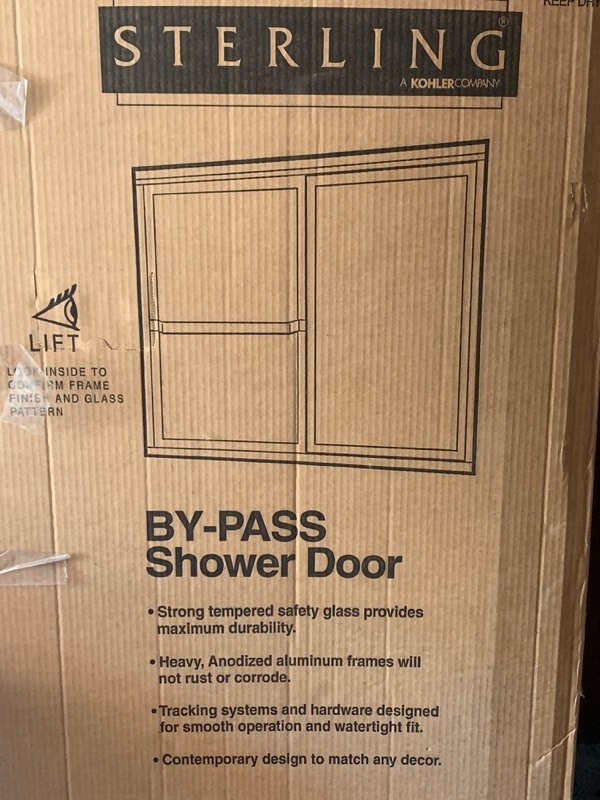 lot 6 image: Sterling Bypass Shower Door