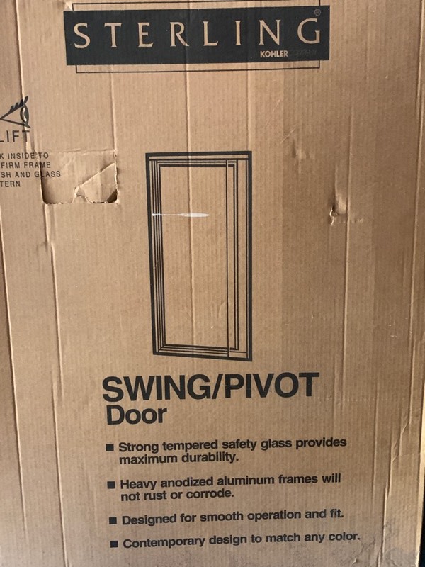 lot 8 image: Sterling Swing  Pivot Shower Door