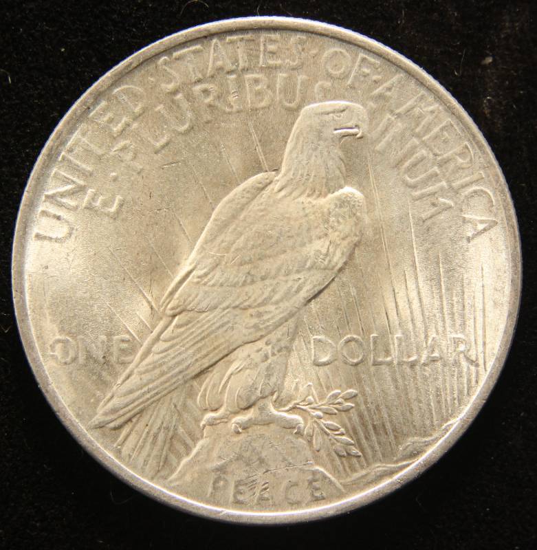 lot 37 image: 1923 PEACE SILVER DOLLAR