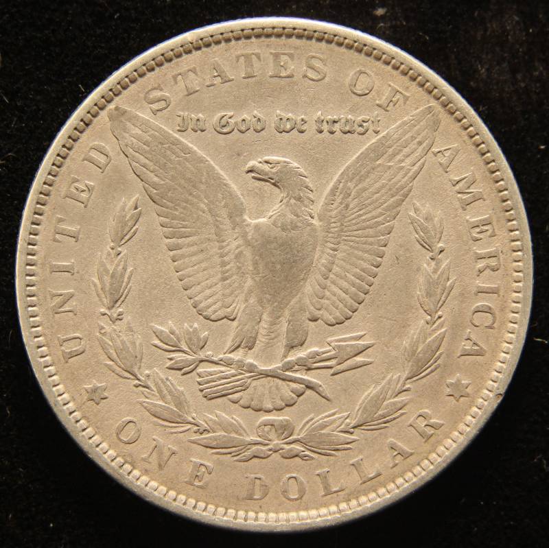 lot 54 image: 1886 MORGAN SILVER DOLLAR