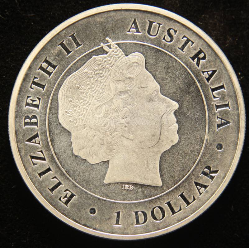 lot 57 image: 2015 AUSTRALIA SPIDER 1 TROY OZ .999 FINE SILVER