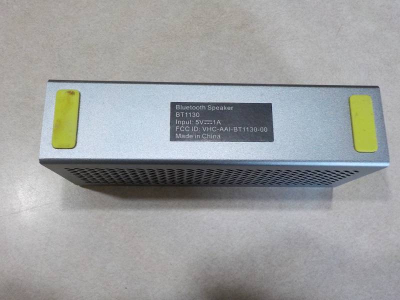 lot 19 image: Bluetooth Speaker BT1130...