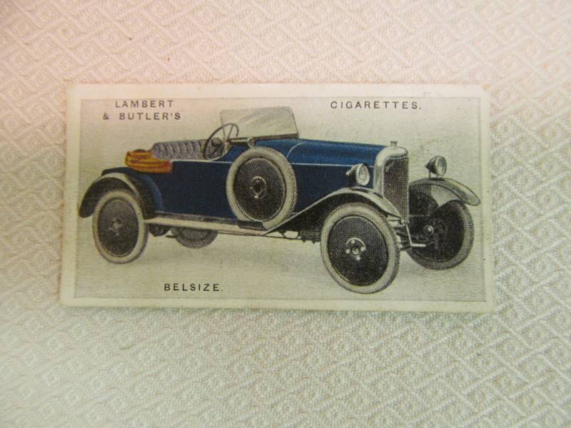 lot 23 image: vintage tobacco card