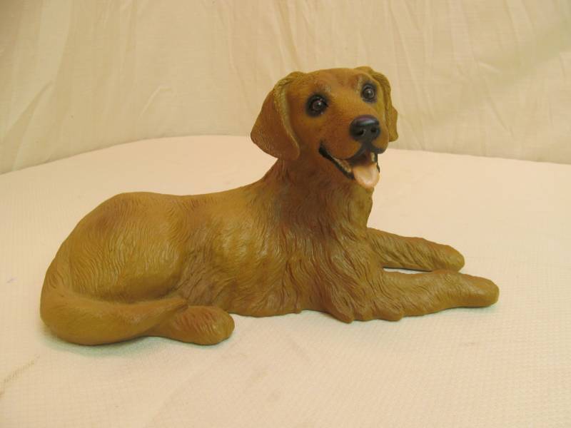 lot 67 image: dog statue