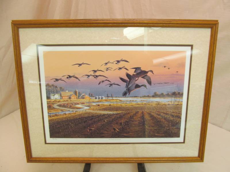 lot 102 image: Prairie sportsman print