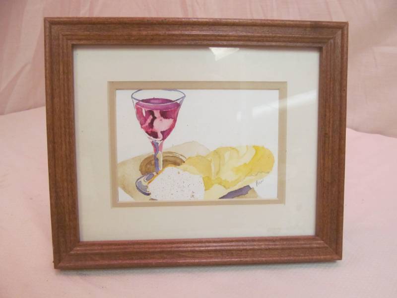 lot 130 image: watercolor print