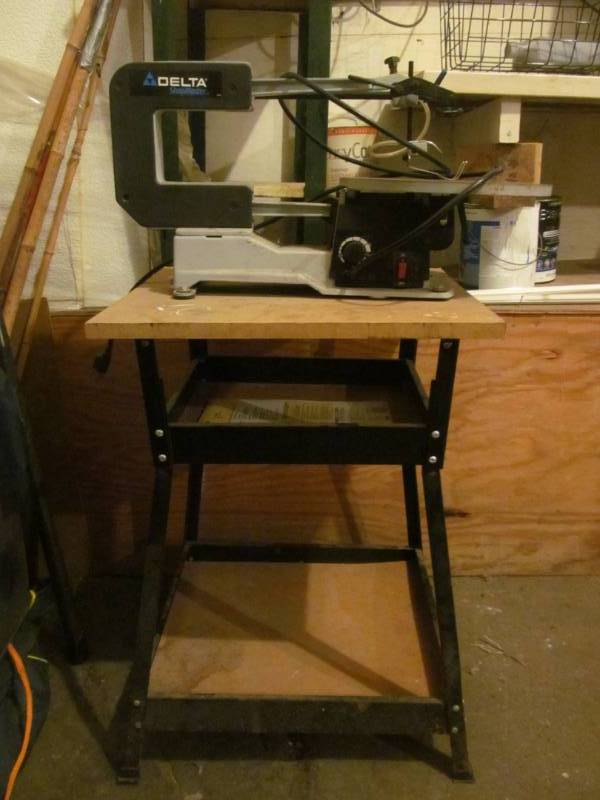 lot 134 image: scroll saw