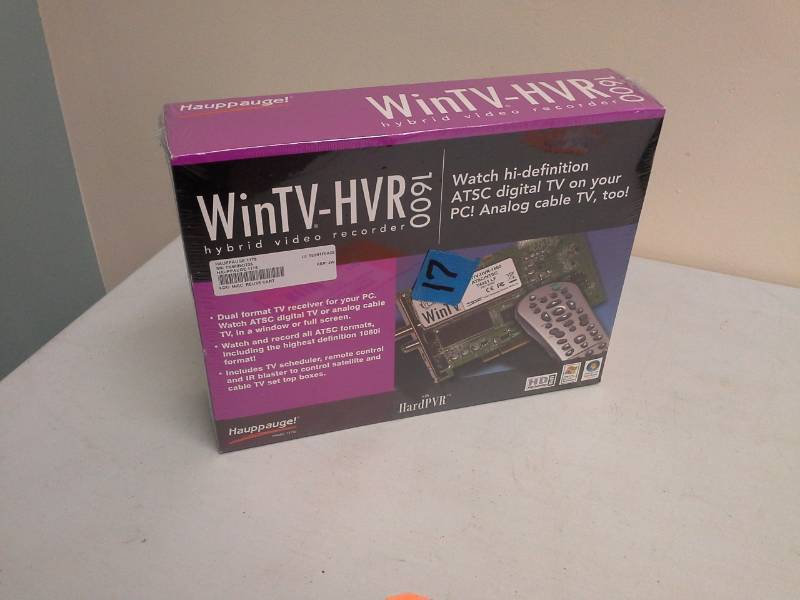 lot 117 image: WinTV-HVR 1600 Hybrid Video Recorder