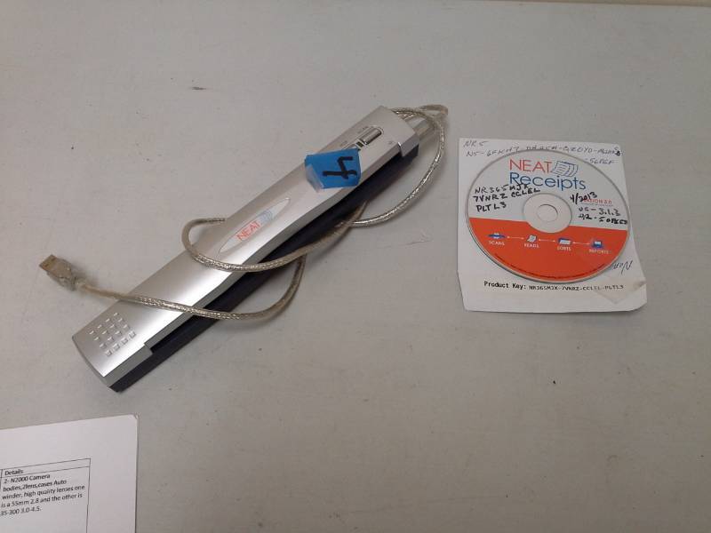 lot 104 image: Neat Hand-held Scanner