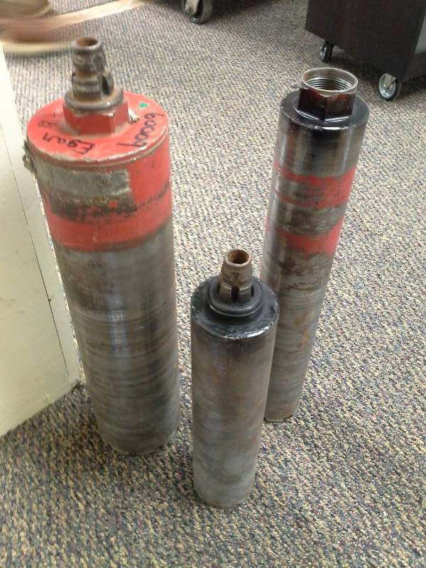 lot 2140 image: Lot of (3) Eagan 60009 4-12in. Drill Coring Bit