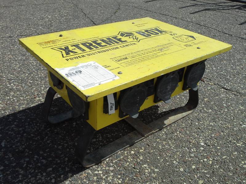 lot 908 image: 50A X-treme Box Power Distribution Center