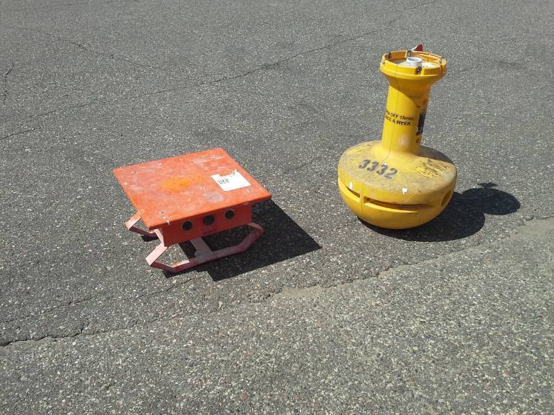lot 912 image: Lot of (2) Recepticle, 230V Work Table Portable Power Center with 3-Outlets