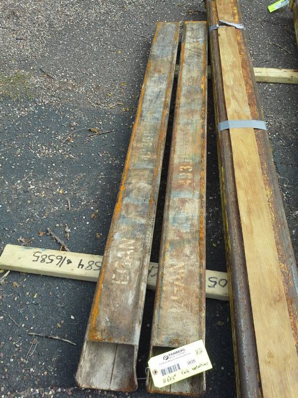 lot 3035 image: Lot of (2) Fork Lift Extensions