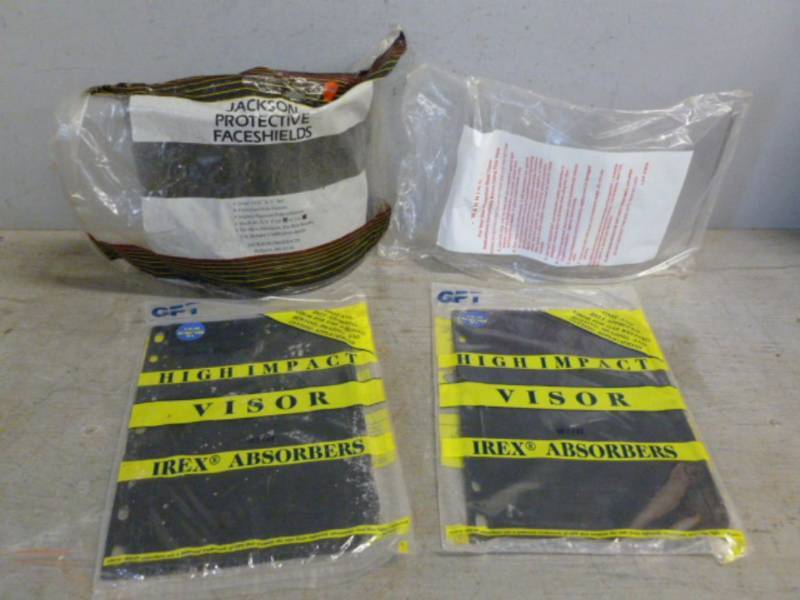 lot 34 image: New Welding Helmet Shields