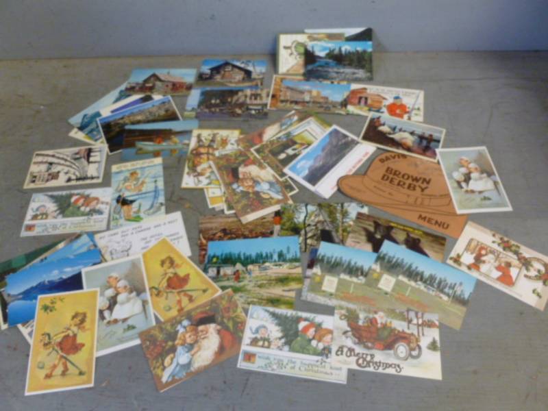 lot 106 image: Vintage Postcards