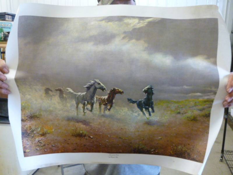 lot 140 image: Vintage Print