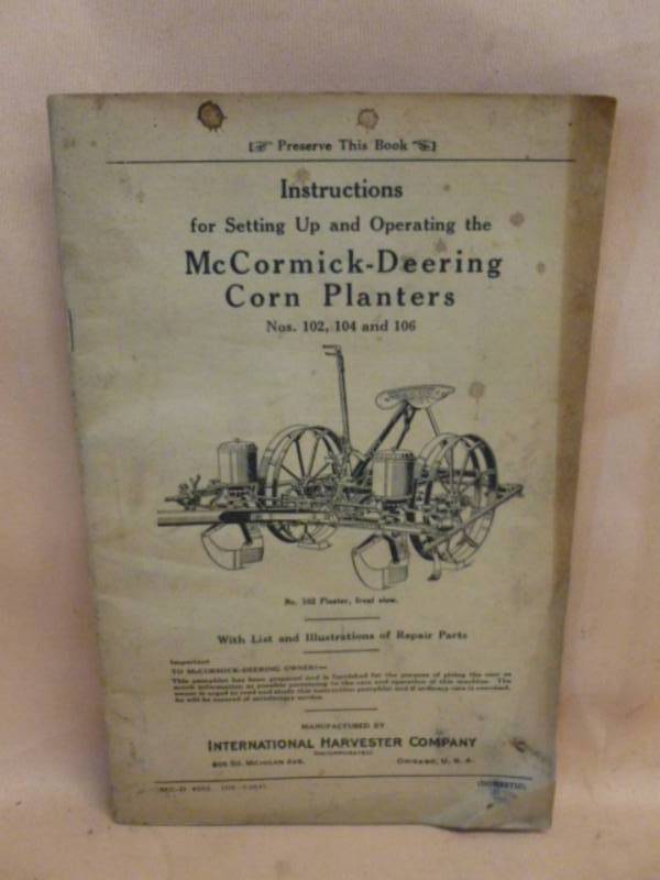 lot 155 image: Vintage Manual