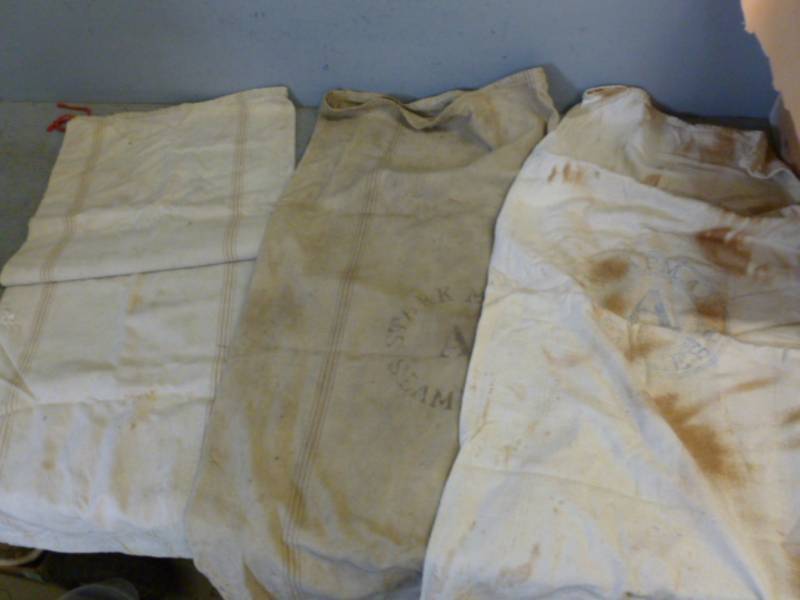 lot 159 image: Vintage Feed Sacks