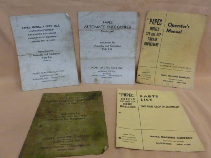 lot 163 image: Vintage Manuals