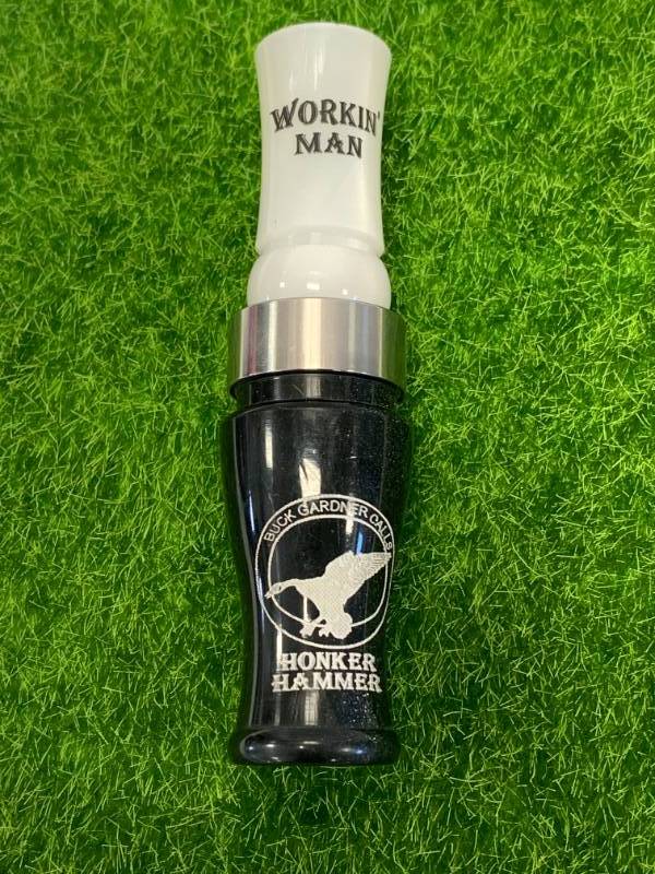 lot 12 image: Working Man Hammer Honker Goose Call $45 Retail