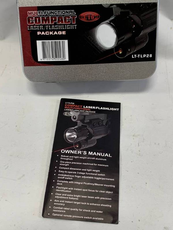 lot 59 image: Pistol Laser  Flashlight