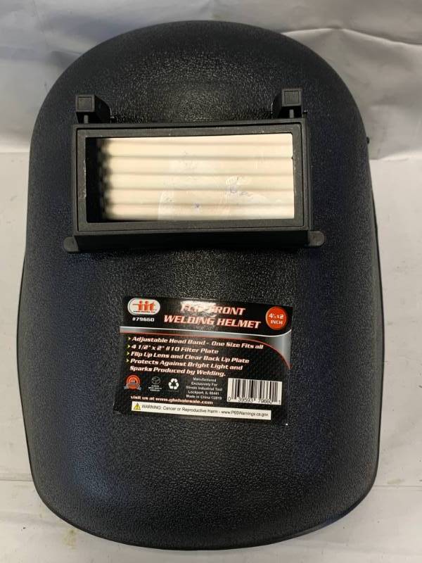 lot 81 image: New Front Flip Welding Helmet