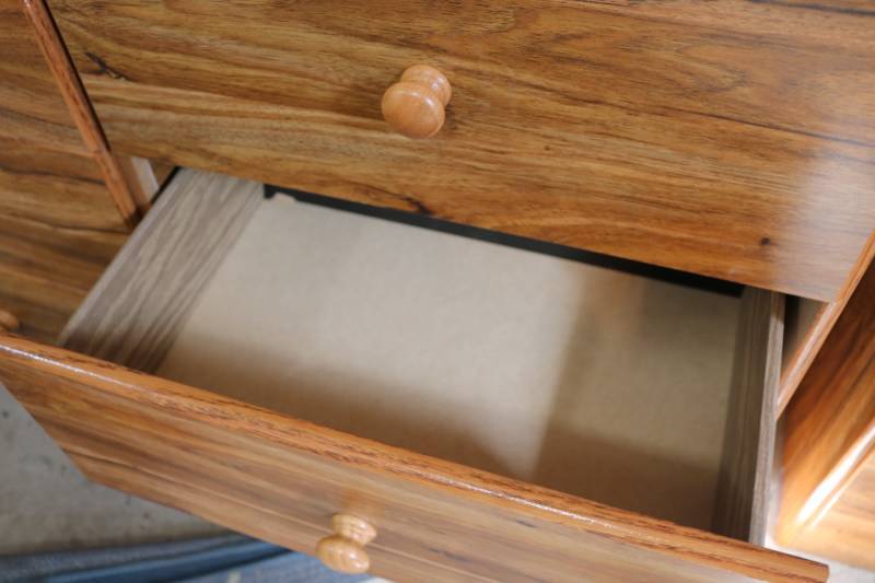 lot 310 image: Brand new dewsser and night stand...