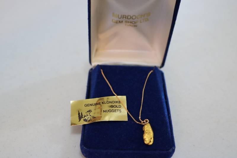 lot 351 image: Genuine Klondike gold necklace...