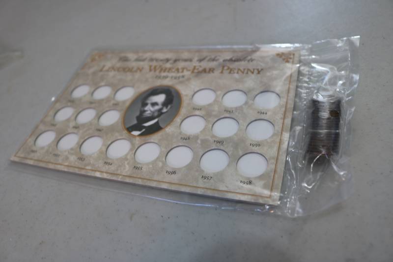 lot 358 image: Lincoln wheat penny 1939 - 1958 set...