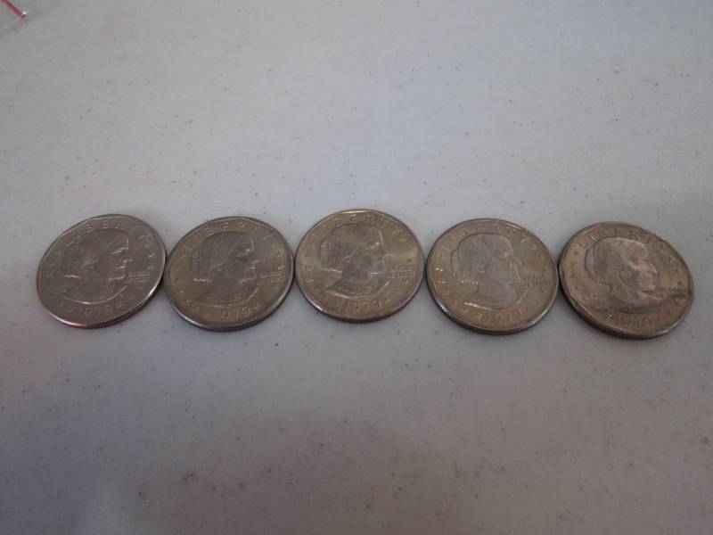 lot 400 image: 1979 Susan B Anthony 1979 D...