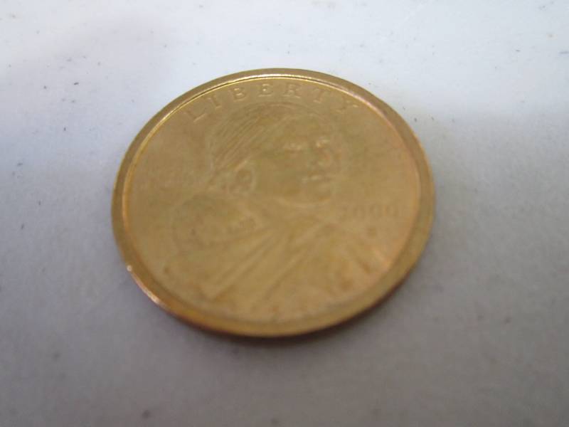 lot 419 image: Sacajawea 2000 D dollar...