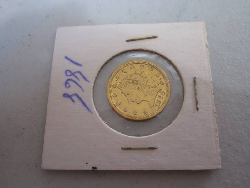 lot 424 image: 1868 2 12 coin...