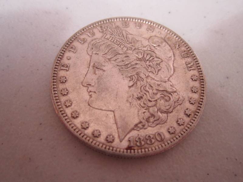 lot 431 image: 1880 O Silver dollar...