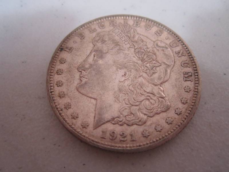lot 435 image: 1921 Silver Dollar...