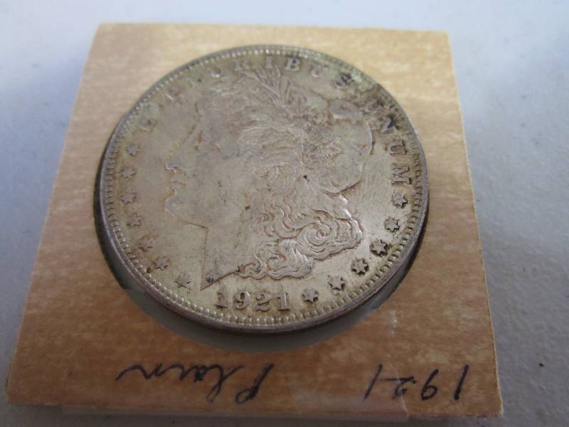 lot 449 image: 1921 Silver Dollar...