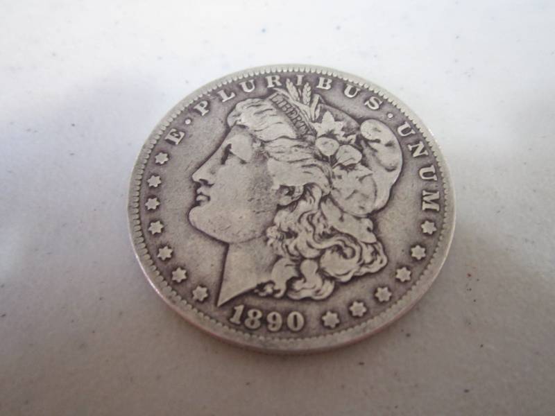 lot 455 image: 1890 Silver Dollar...