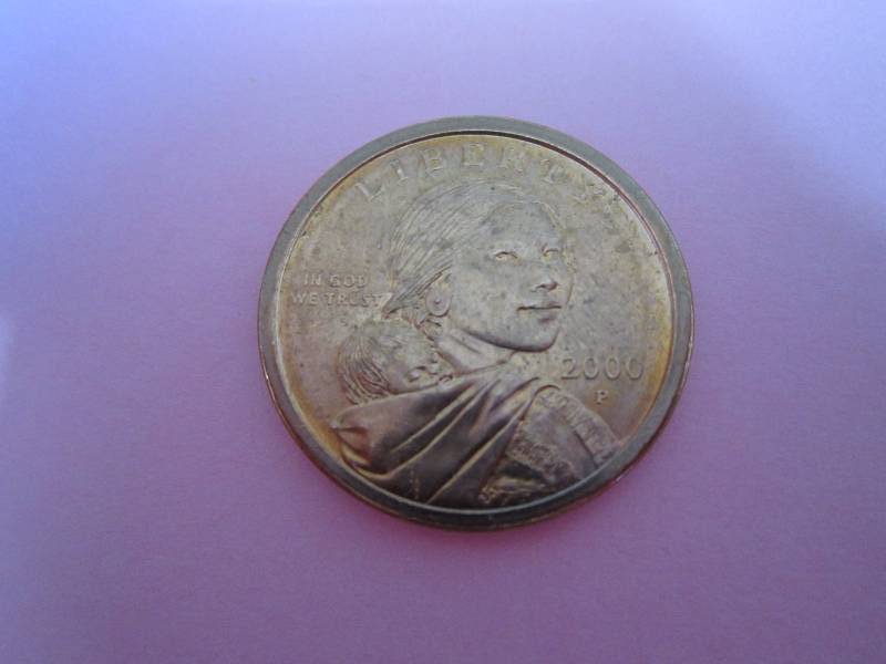 lot 491 image: 2000 P Sacajaweja Dollar, uncircula...