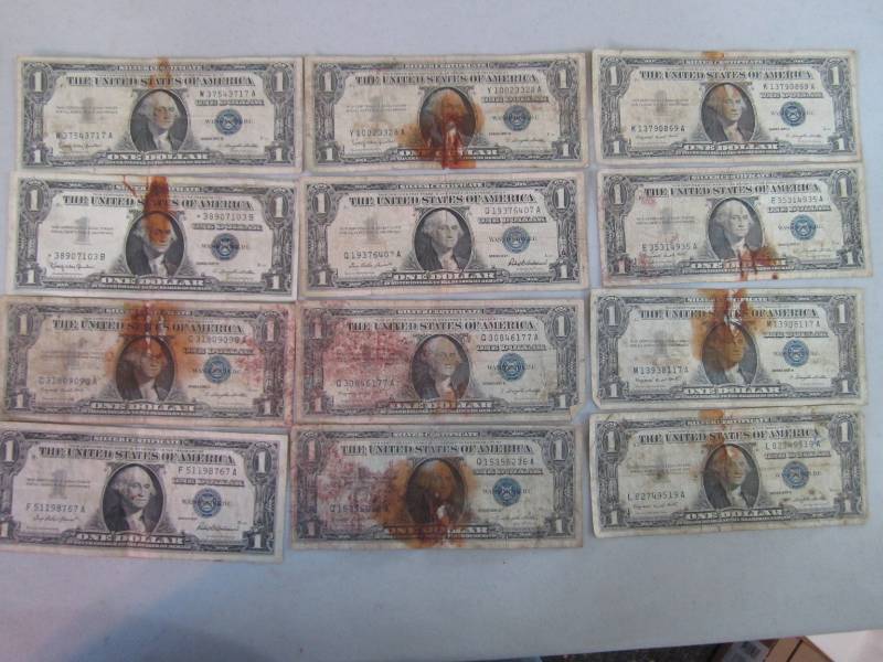 lot 499 image: 1957 Silver Certificates...