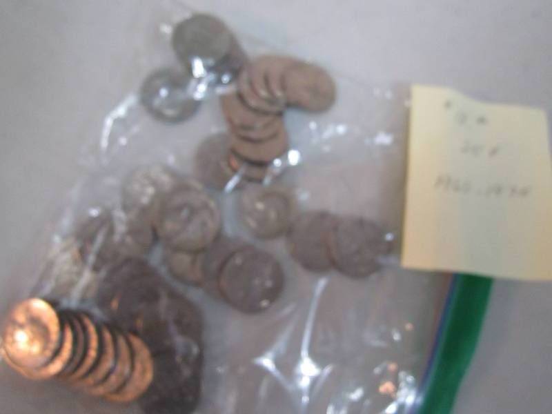 lot 278 image: $10.00 value coins 1960 - 1975 date...