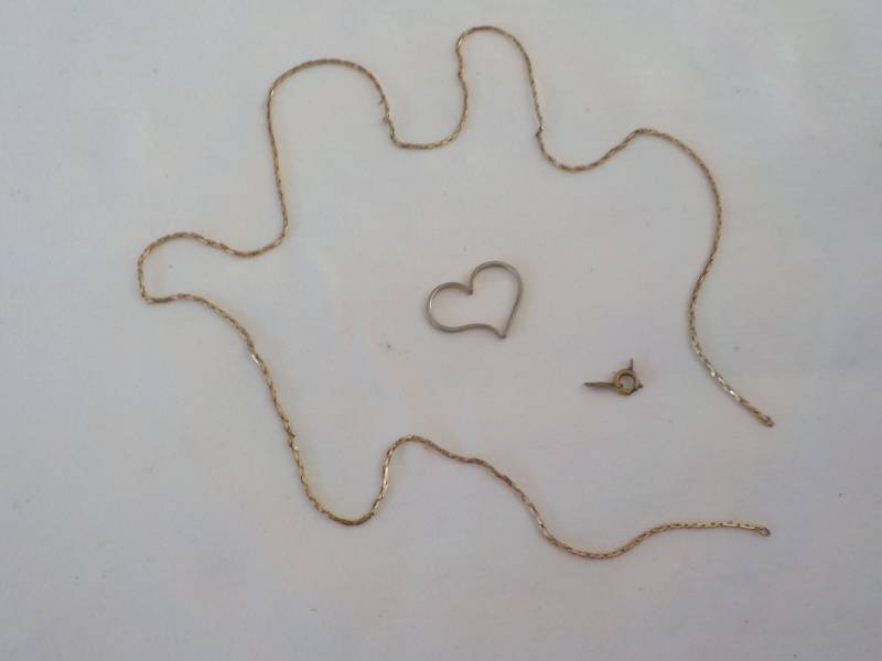 lot 16 image: Gold Filled Necklace and Pendent...