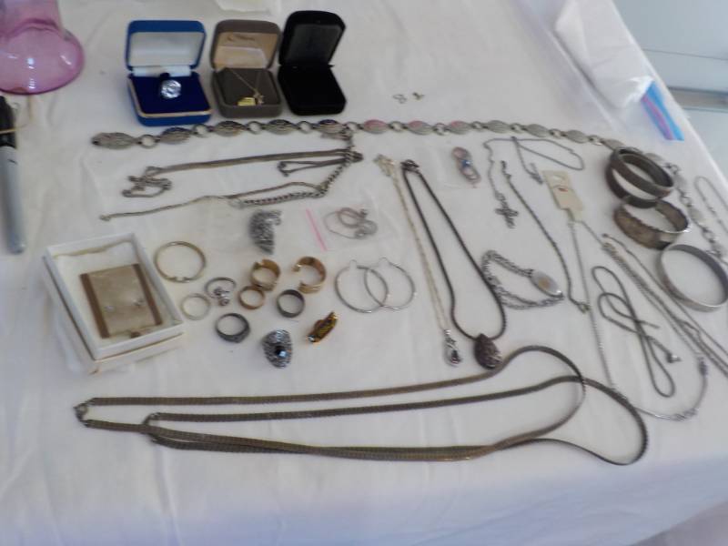 lot 38 image: Jewelry and Belts...